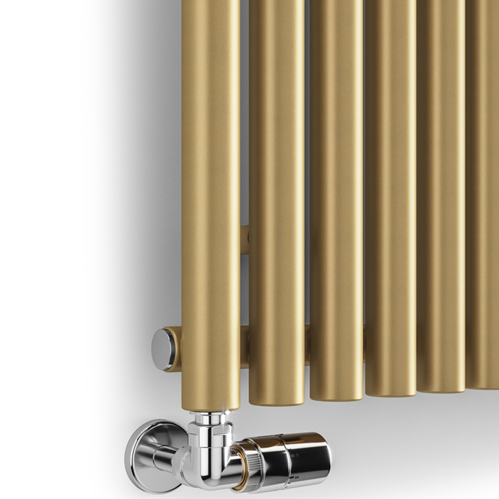 Terma Rolo Room 3028 BTU Brass Radiator 1200 x 590mm Image 7