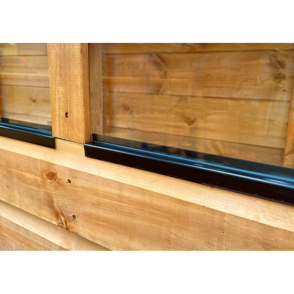 Empire Sheds 8 x 6ft Double Door Tongue and Groove Wooden Pent Garden Shed Image 6