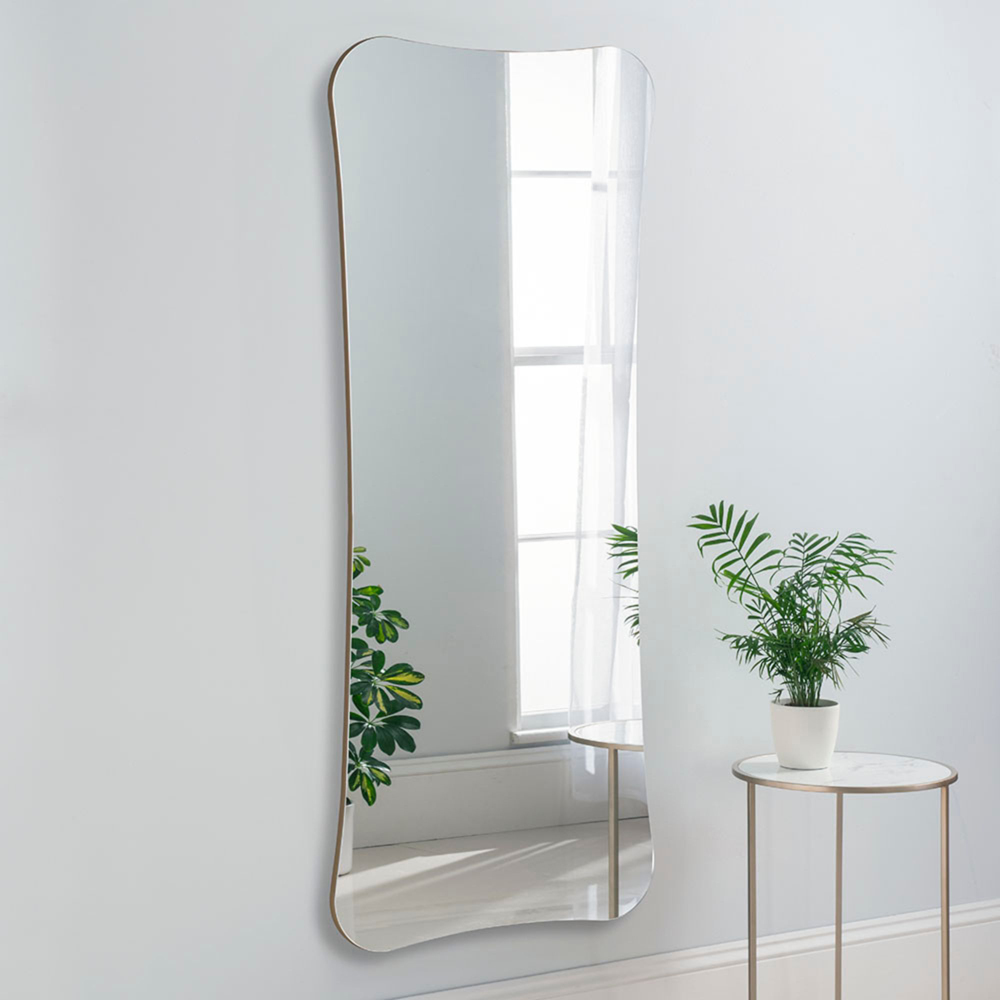 Yearn Barnsbury Gold Organic Full Length Mirror 170 x 70cm Image 2