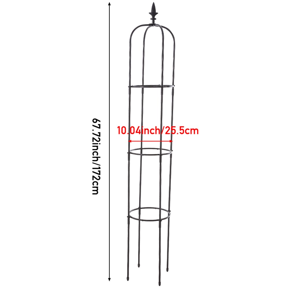 Living and Home Obelisk Garden Trellis 2 Pack Image 9