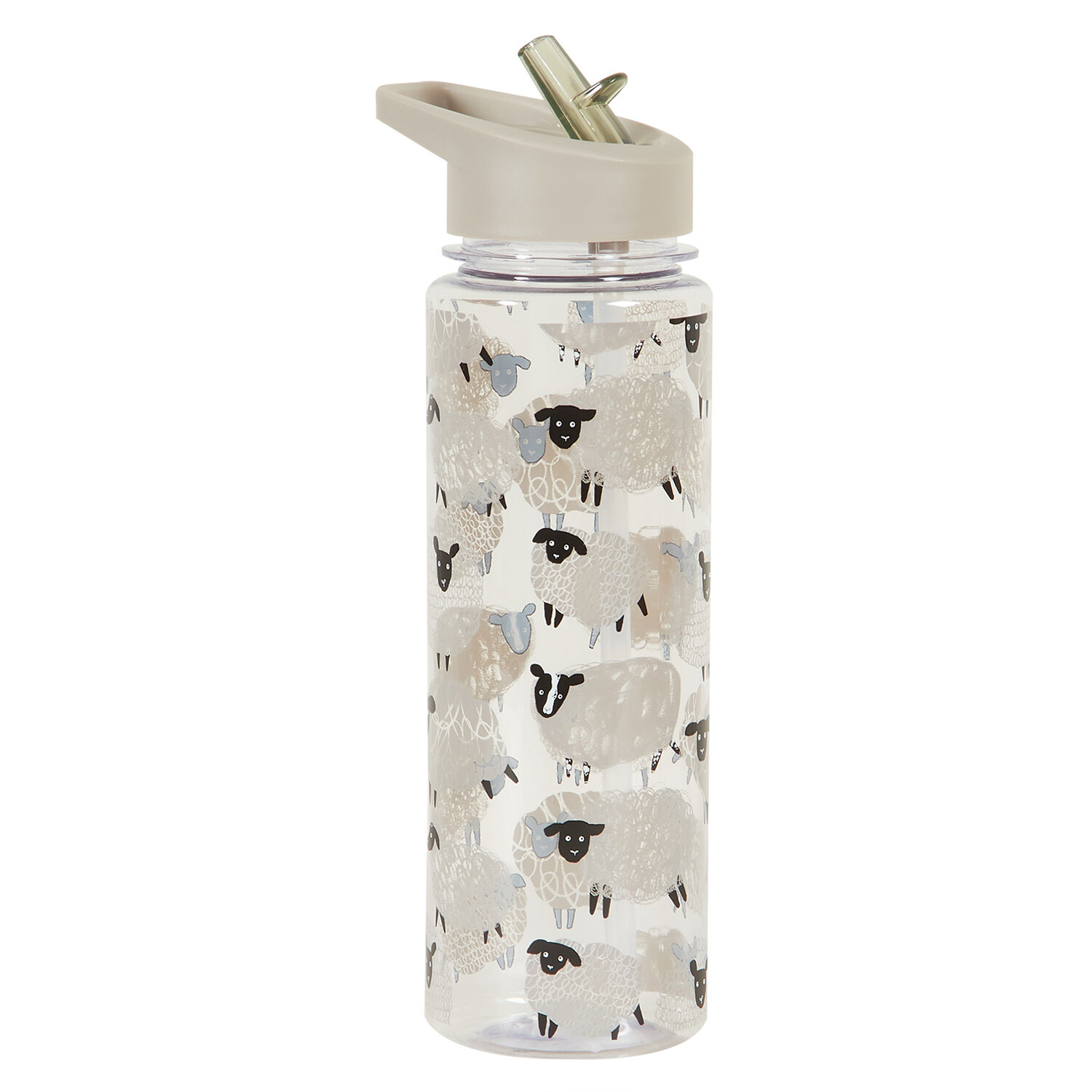 Highland Flock Sports Water Bottle - Taupe Image 4