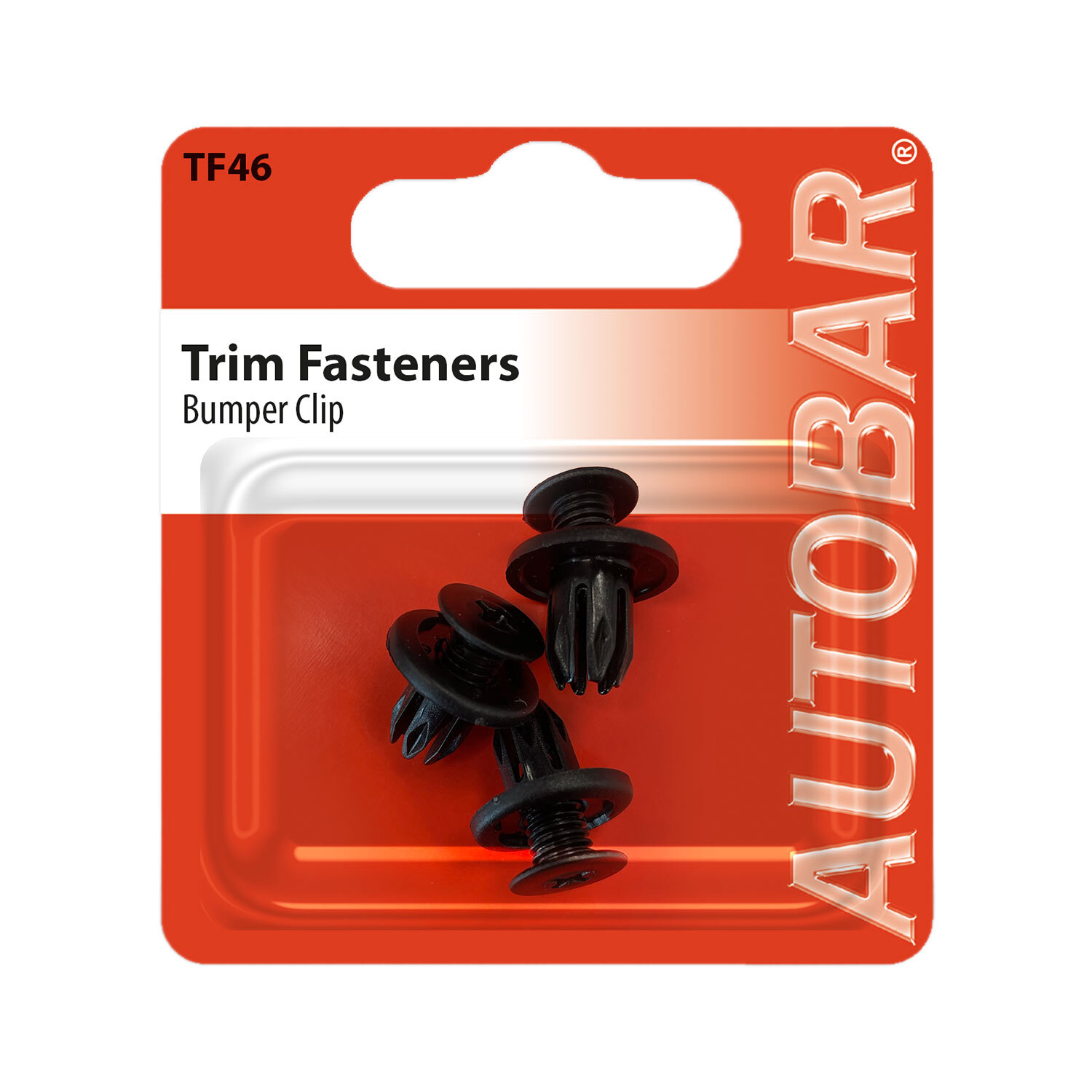 Autobar Bumper Clip - Black Image