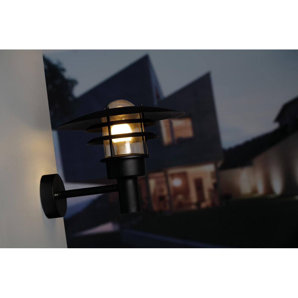 Nordlux Lonstrup 32 Black Outdoor Wall Light Image 2