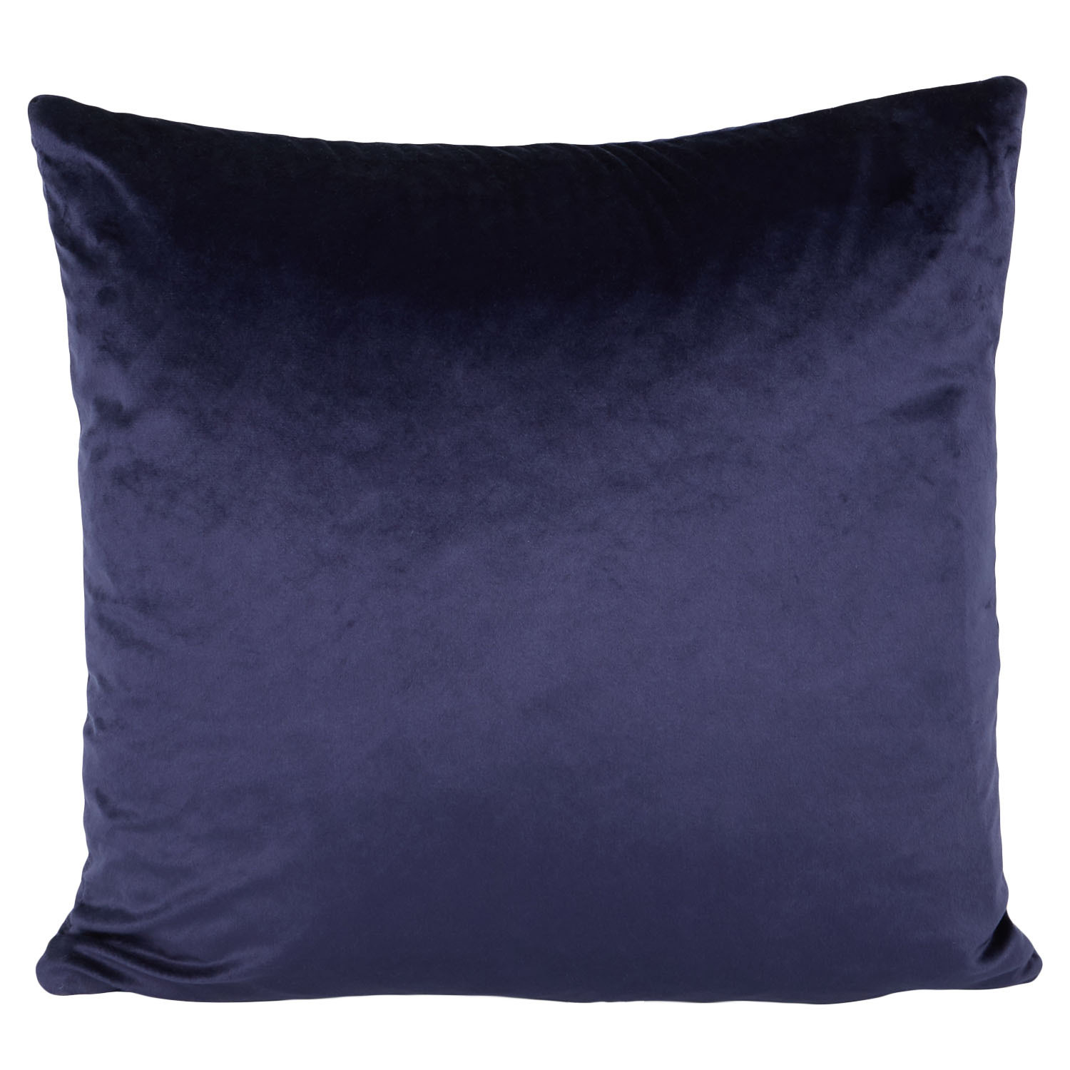Piper Pleated Velvet Cushion - Navy Image 2