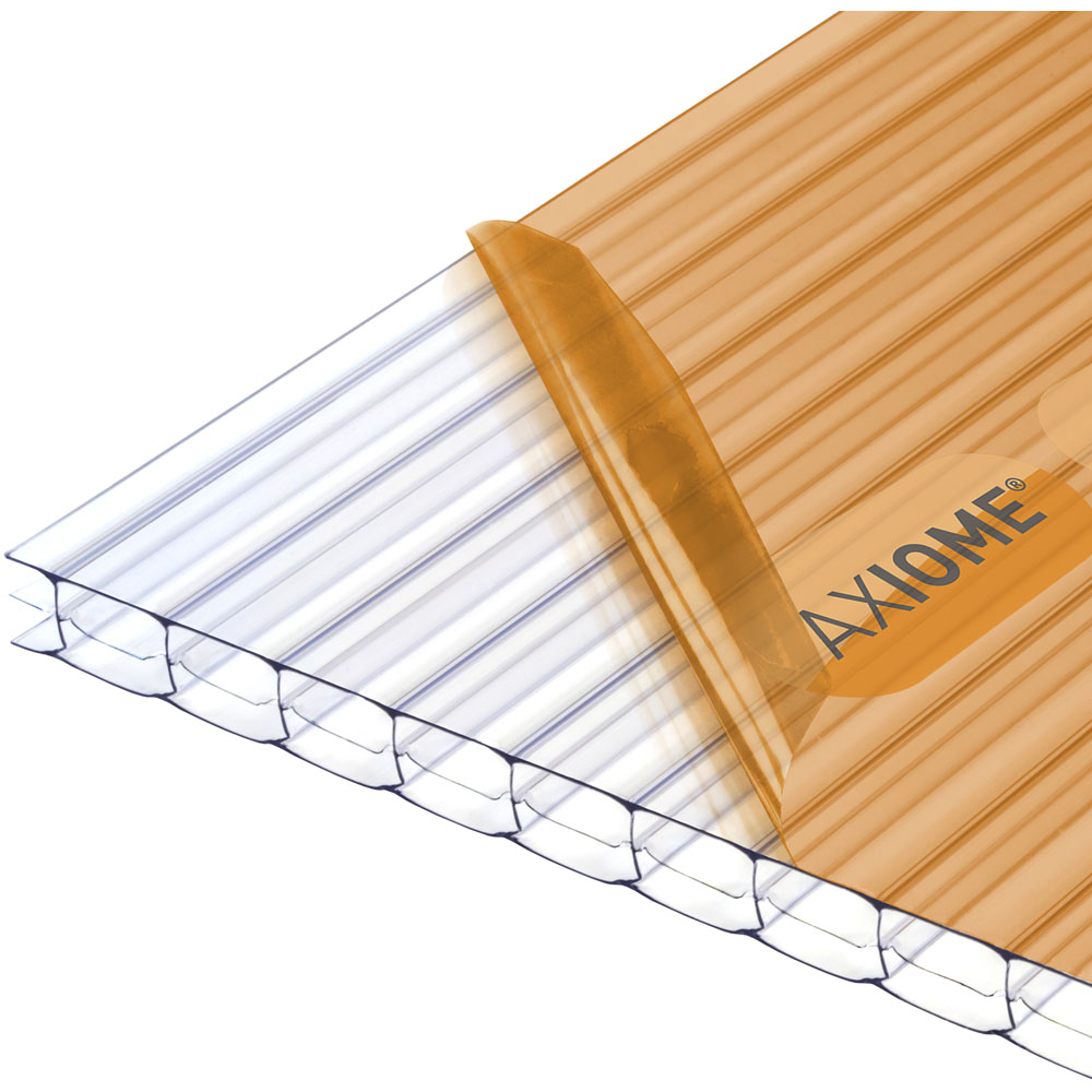 Axiome 16mm Clear Polycarbonate Sheet 690 x 1000mm Image 1