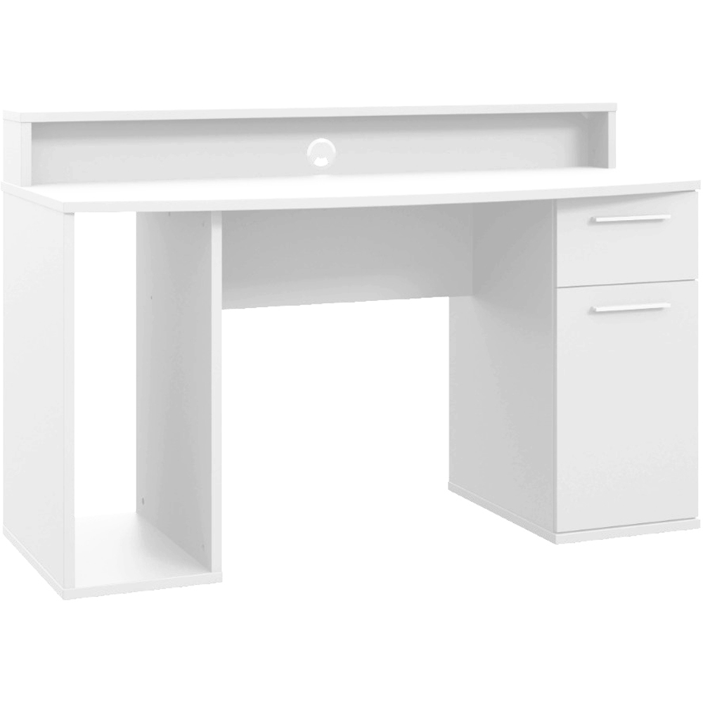 Flair Power Z Compact White LED Gaming Desk Image 5