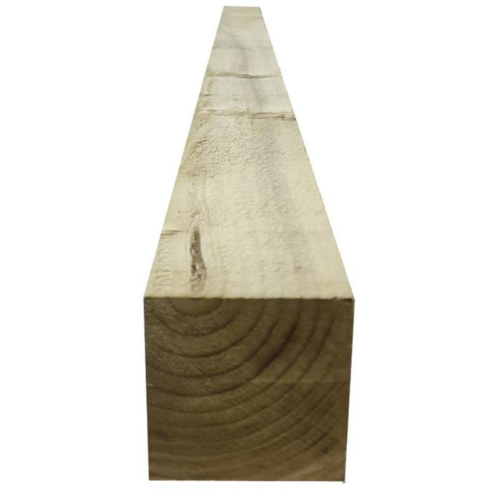 Snowdon Timber 4 x 4 inch Pressure Treated Garden Fence Post 3 x 100mm 4 Pack Image 2
