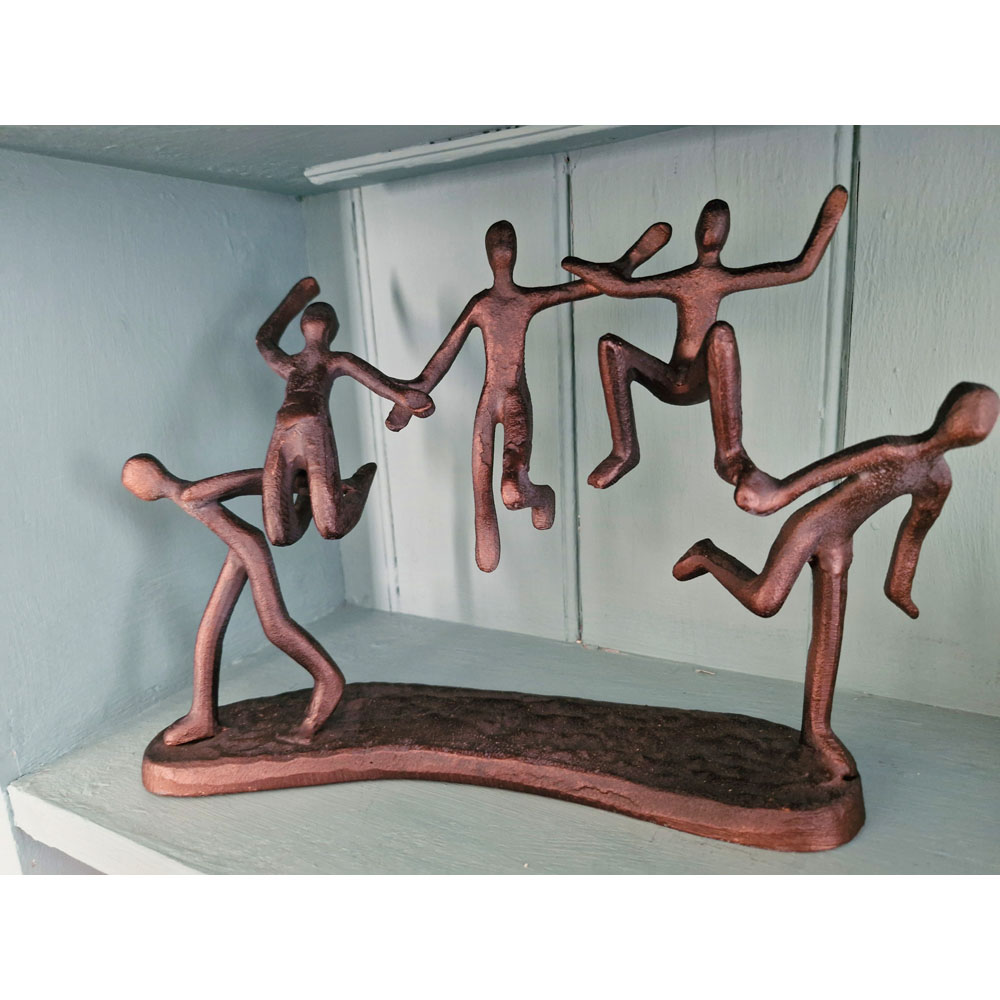 Inspirational Gifting Jump for Joy Cast Aluminium Home Ornament Image 4