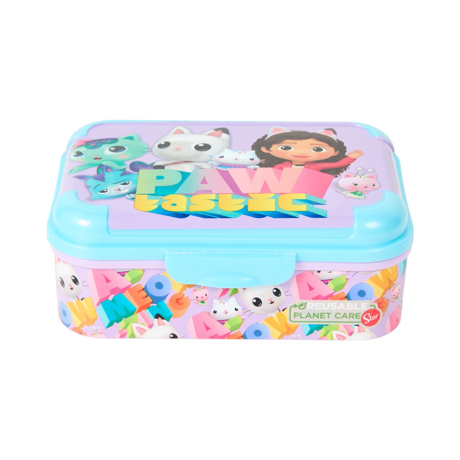 Gabbys Dollhouse Pawtastic Lunch Box Purple Image 2