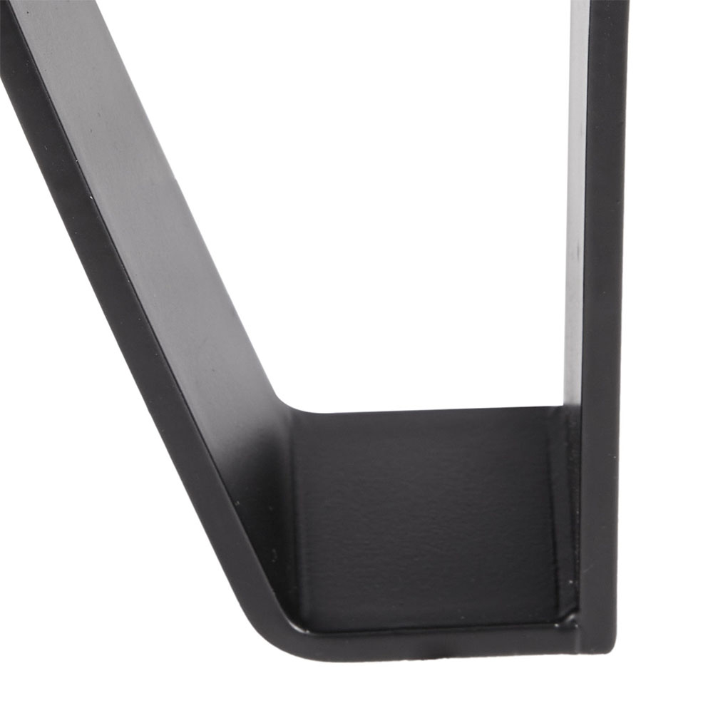 Living and Home 4 Pack Black Metal Trapezoid Furniture Legs 10cm Image 7