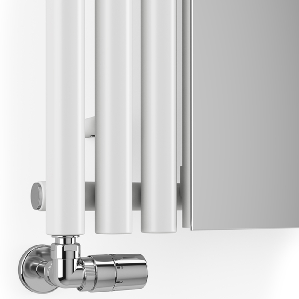 Terma Rolo Mirror 2854 BTU White Radiator 1800 x 590mm Image 5