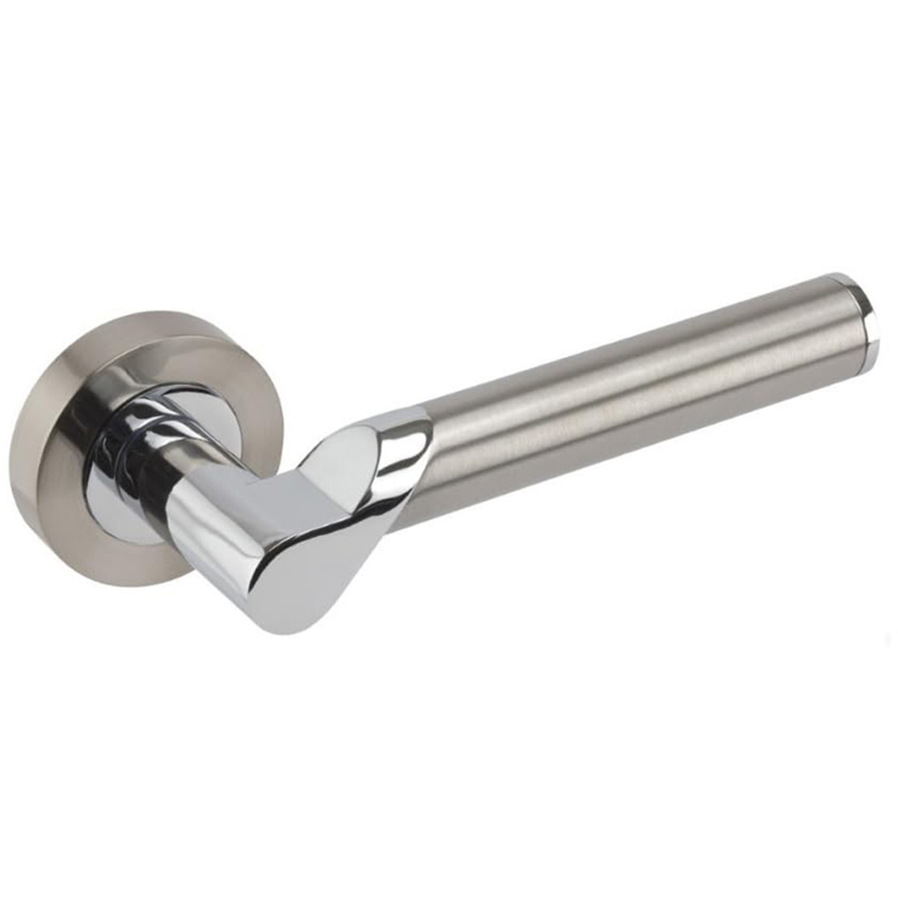 Golden Grace Satin Nickel Polished Chrome Titan Handle Pair 52mm Image 3