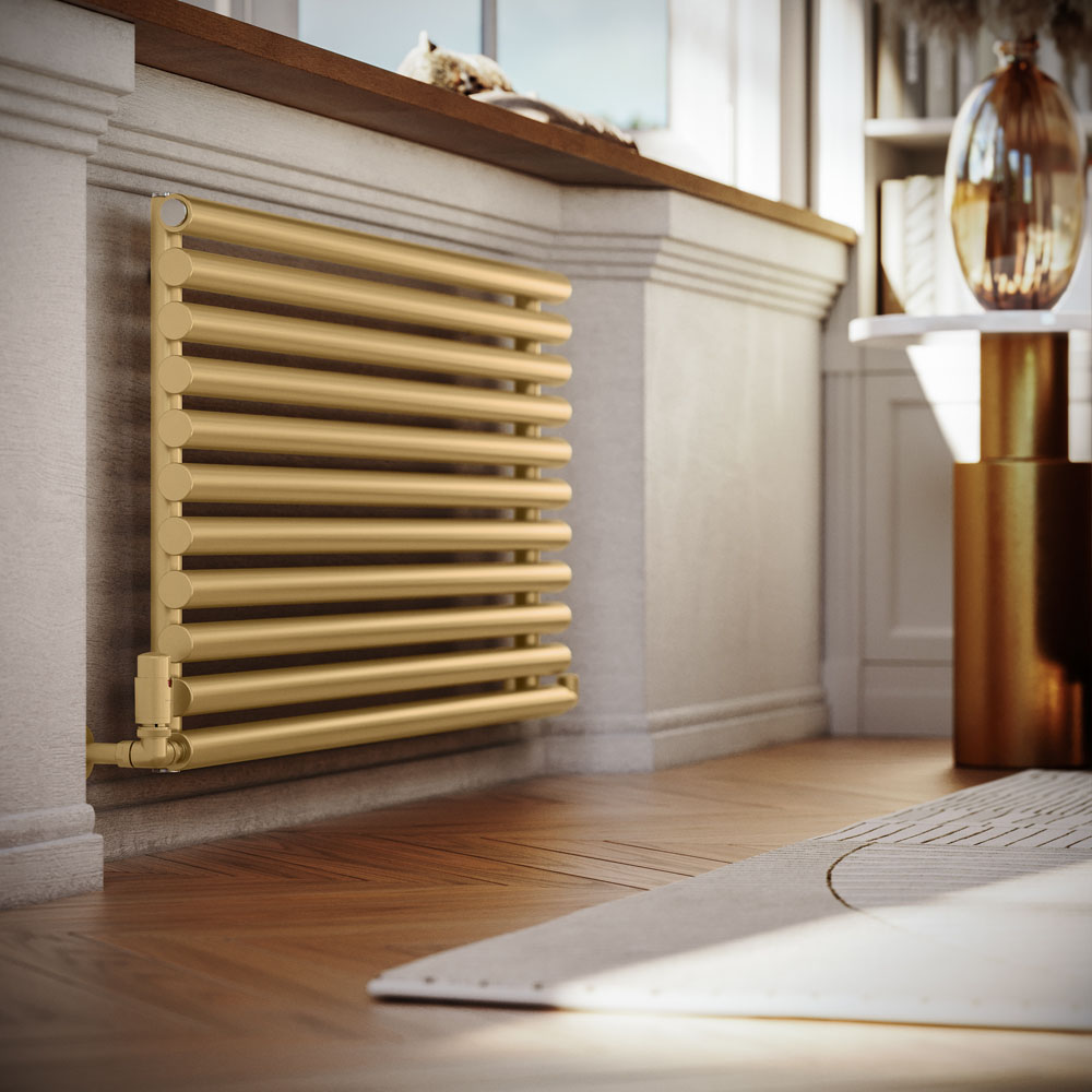 Terma Rolo Room 3028 BTU Brass Radiator 1200 x 590mm Image 9