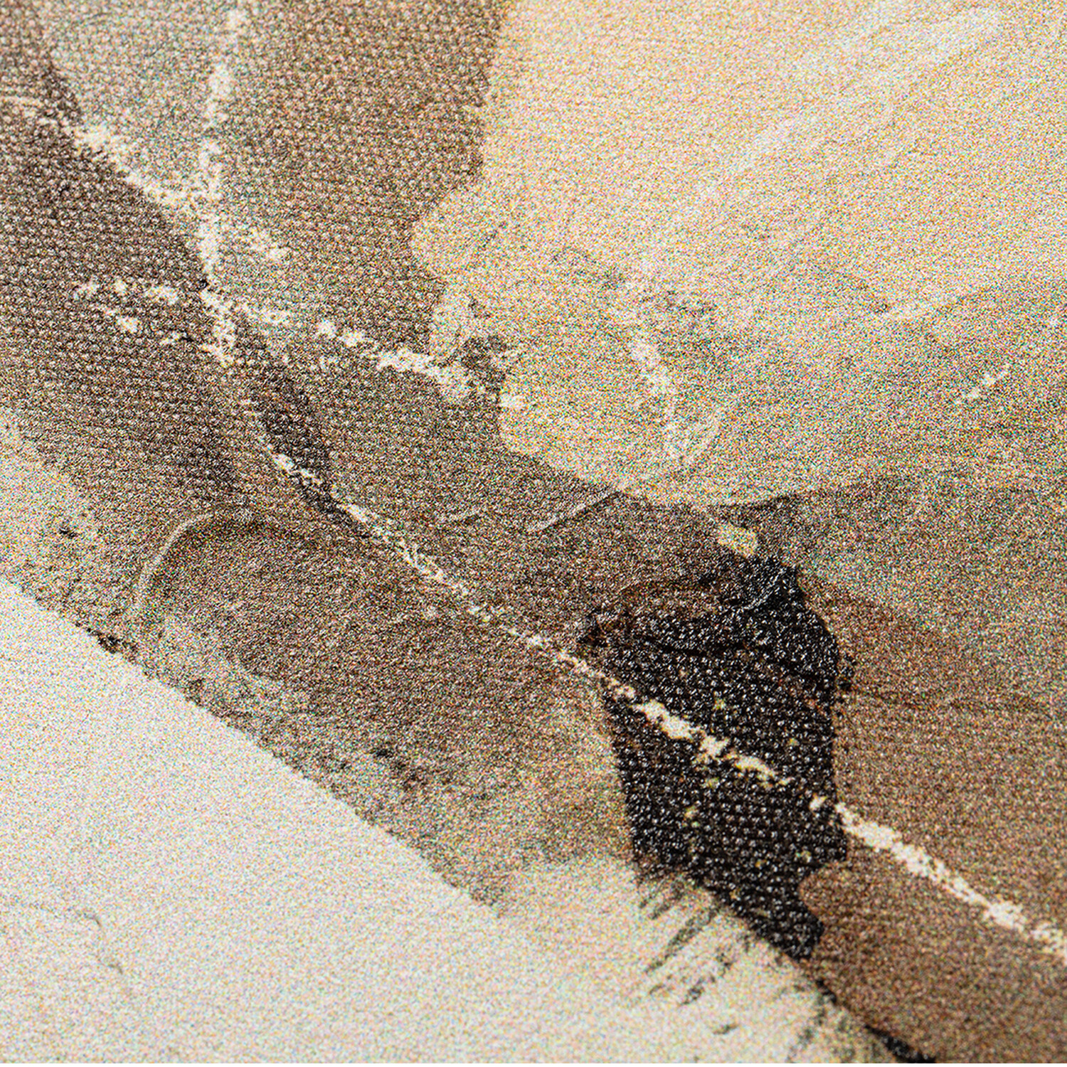 Neutral Contemporary Canvas Art Neutral Image 3