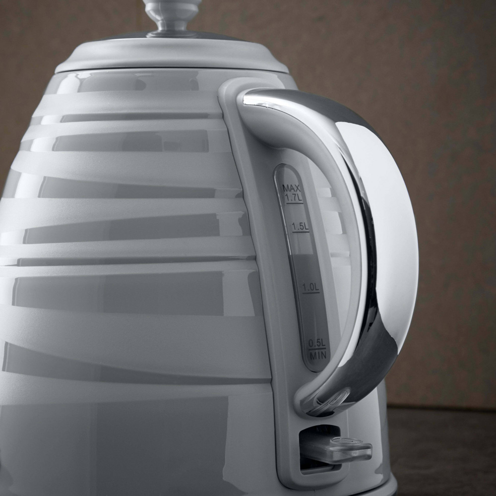 Swan Symphony EEJB246 Grey 2 Slice Toaster with 1.7L Kettle Set Image 4