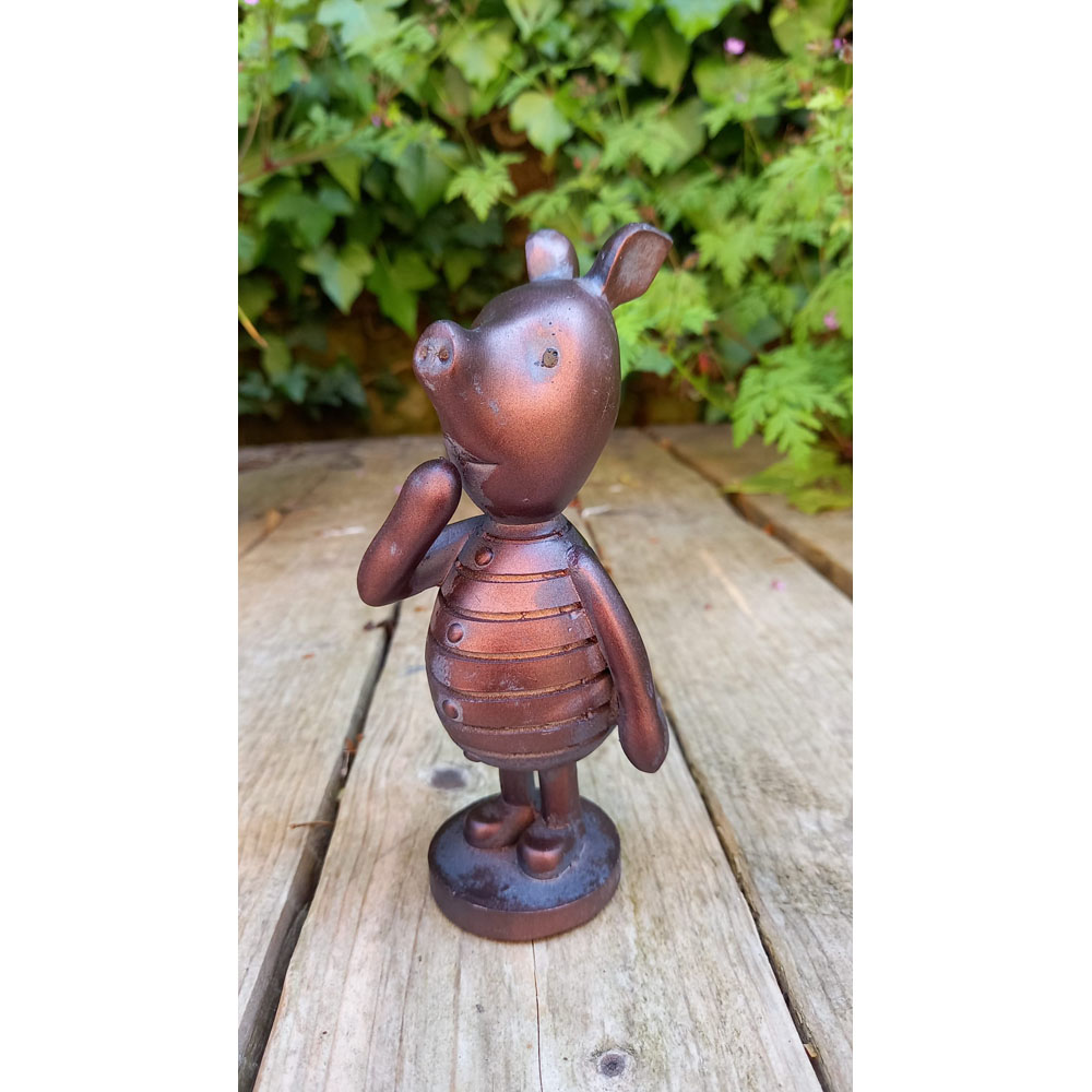 Inspirational Gifting Piglet Polystone Resin Garden Ornament Image 2