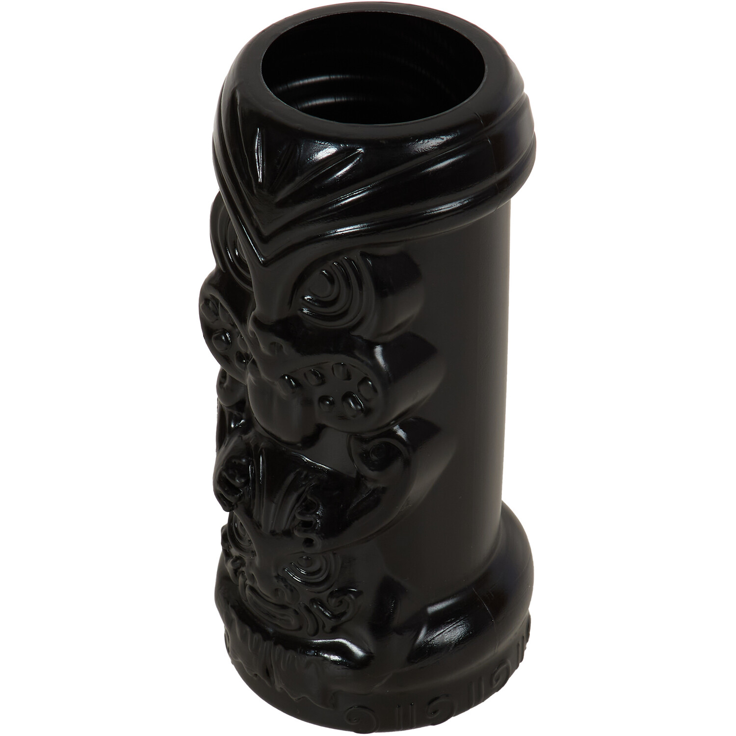 Tiki Party Cocktail Cup 450ml - Black Image 4