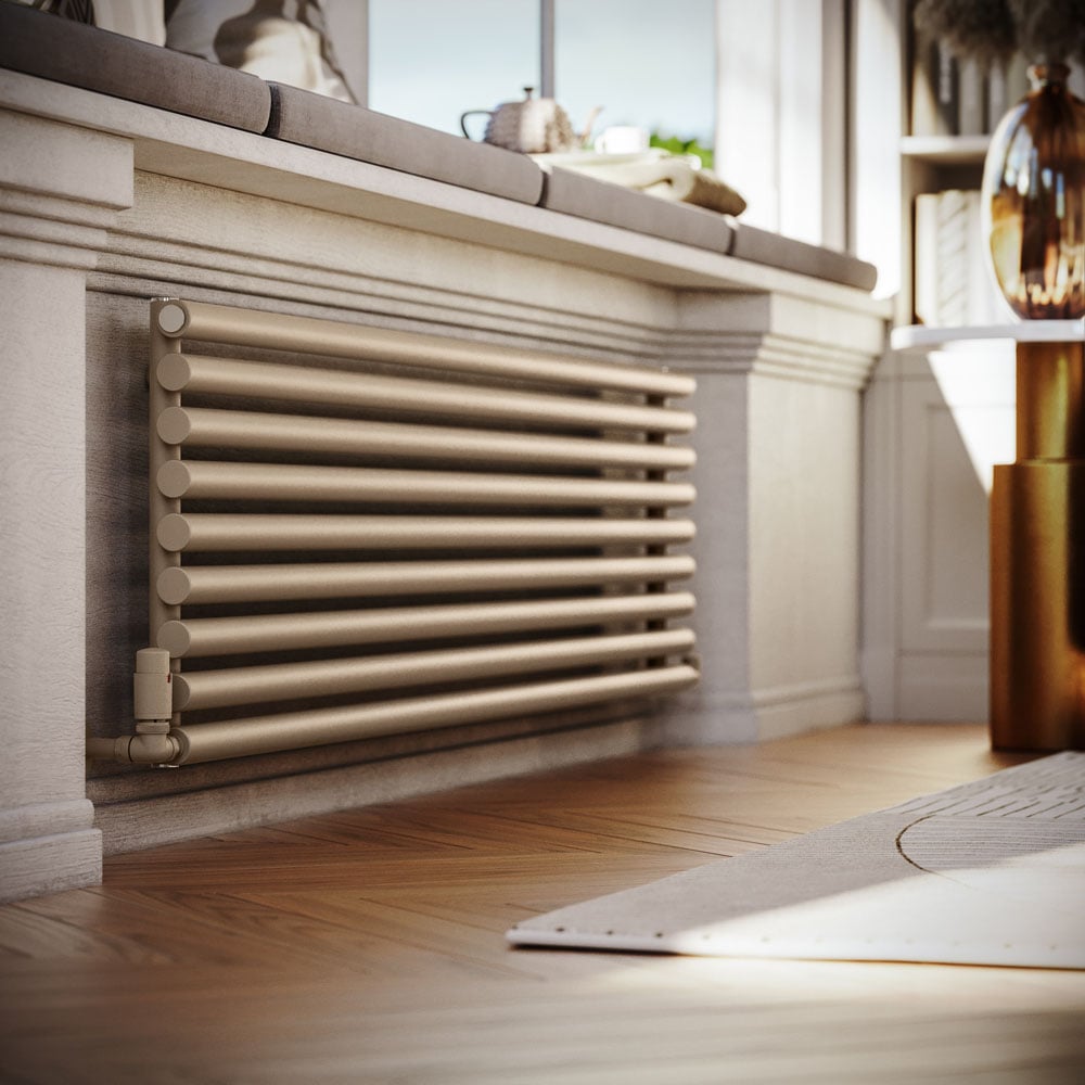 Terma Rolo Room 3516 BTU Quartz Mocha Radiator 1800 x 480mm Image 8