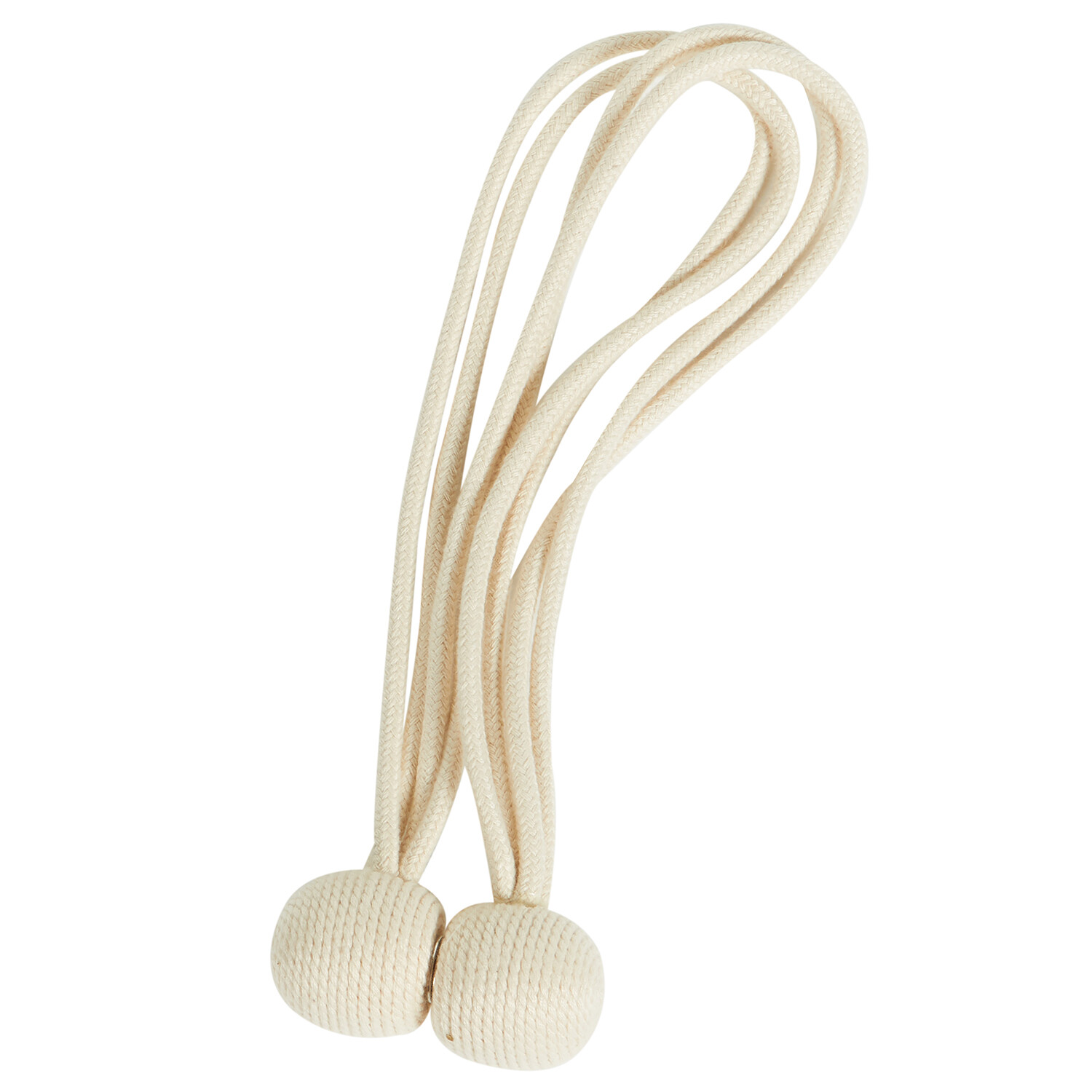 Ball Magnet Tieback - Natural Image 3