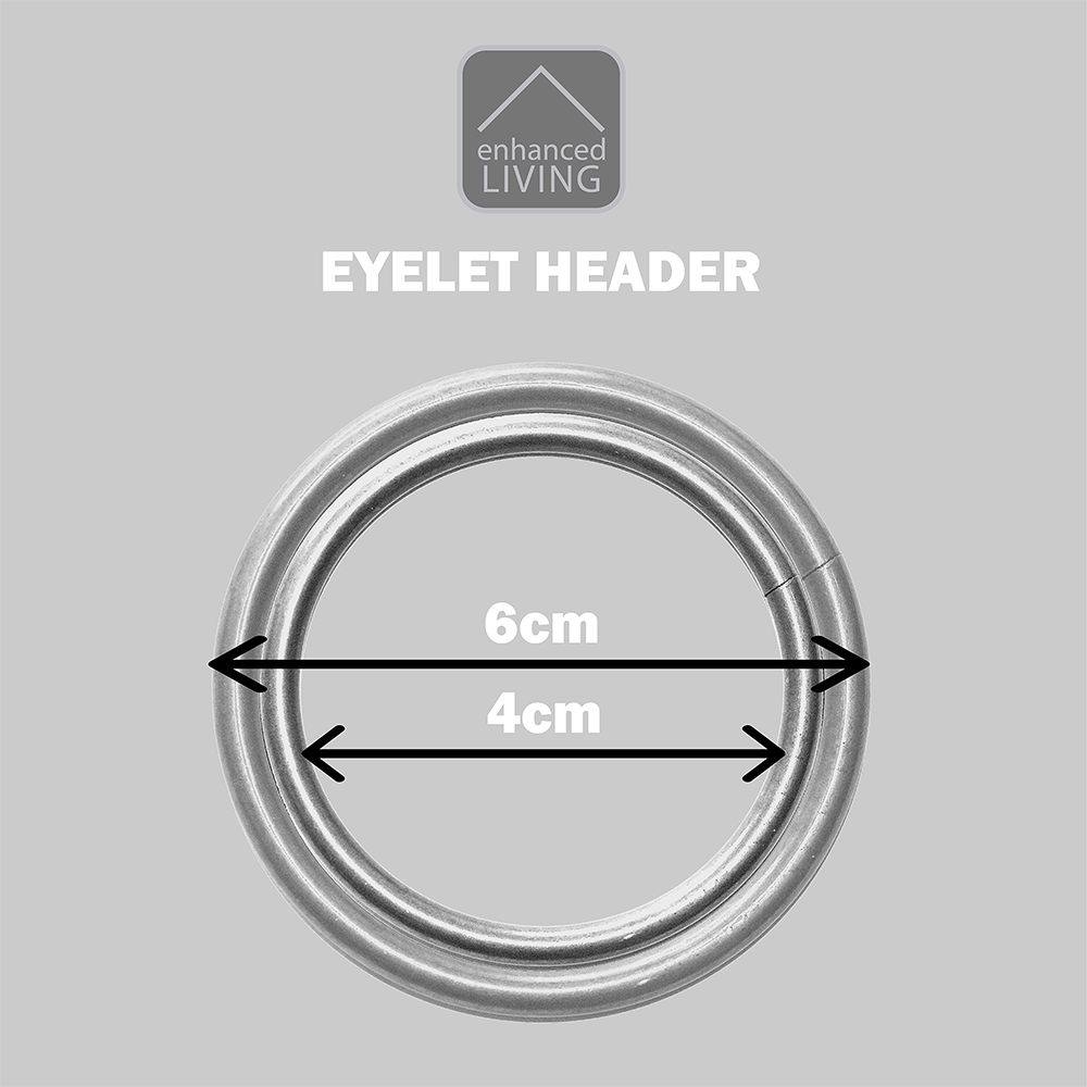 Enhanced Living Tokyo Orange Velvet Embossed Thermal Darkening Eyelet Curtains 117 x 183cm Image 8