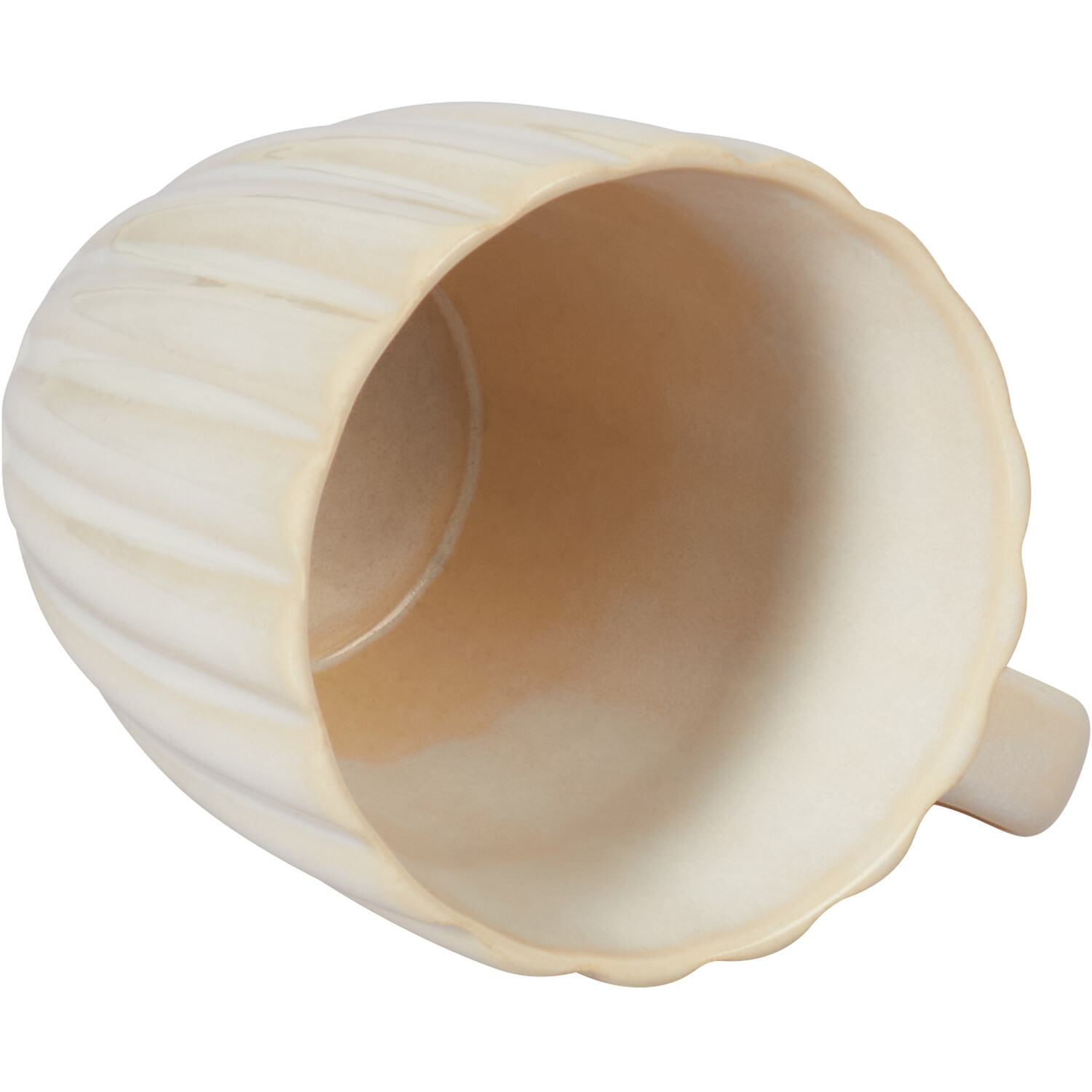 Ribbed Mug - Natural Image 2