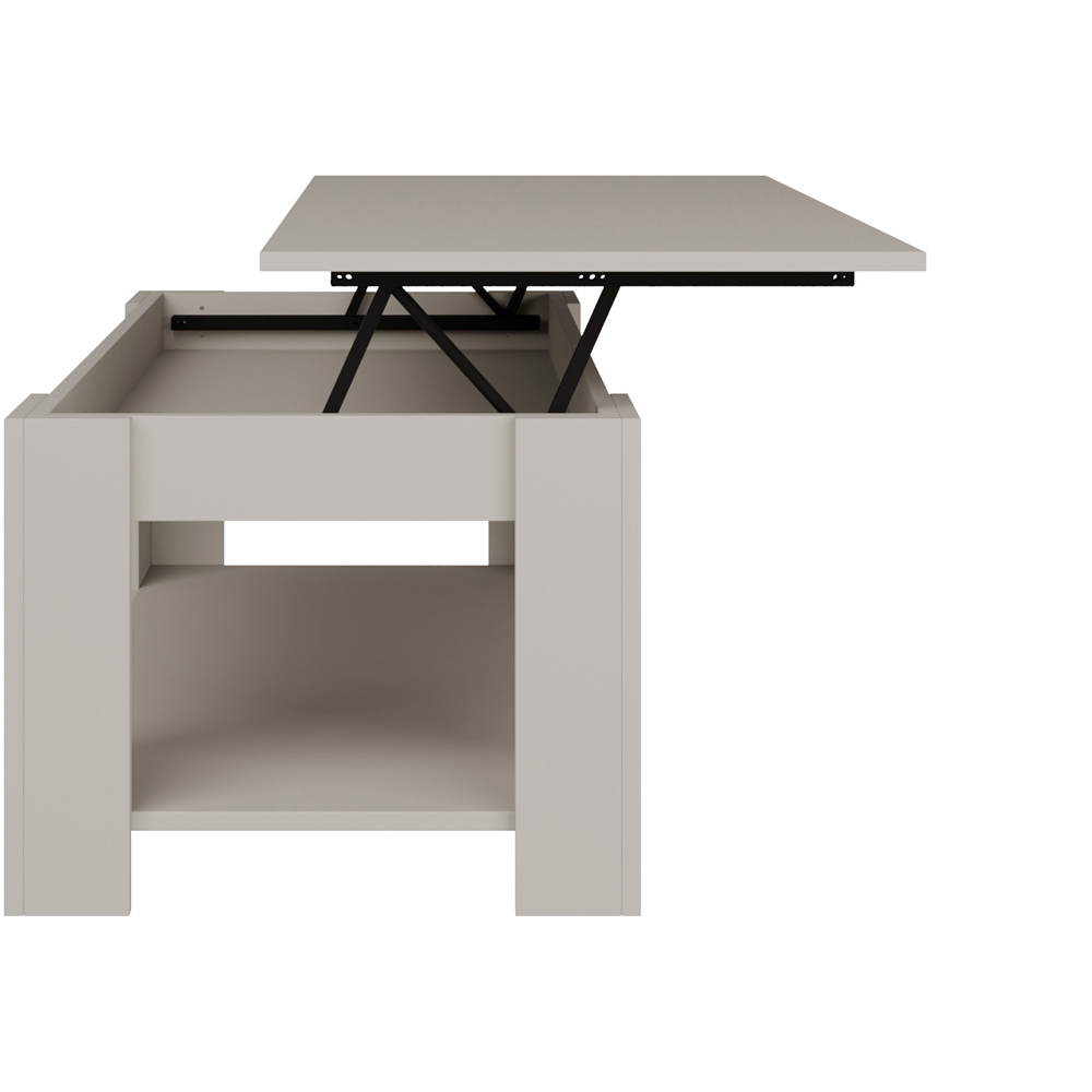 GFW Grey Lift Up Coffee Table Image 5