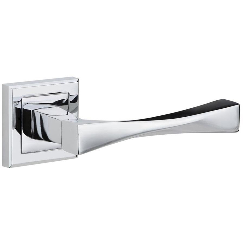 Golden Grace Polished Chrome Astrid Straight Door Handle Set 4 Pack Image 2