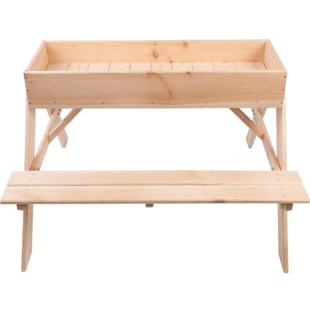 Fallen Fruits Kids 4 Seater Picnic Table with Built-in Sandpit Image 3