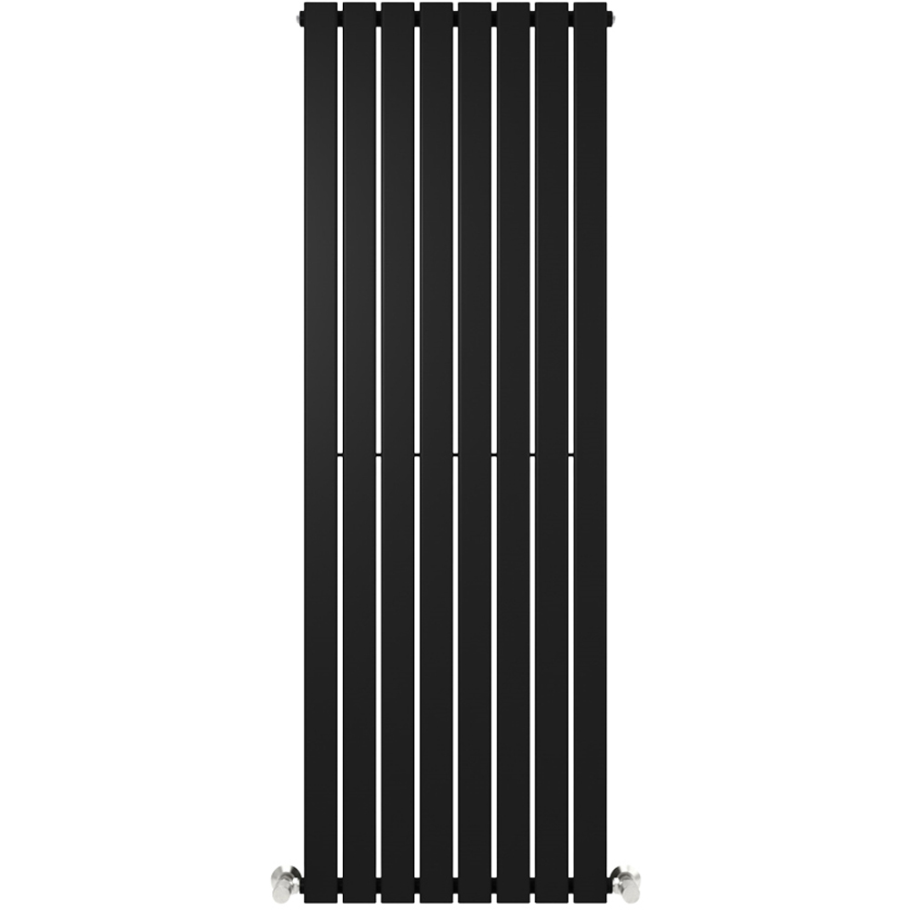 Black 4381 BTU Single Flat Panel Vertical Column Radiator 1800 x 544mm Image 3