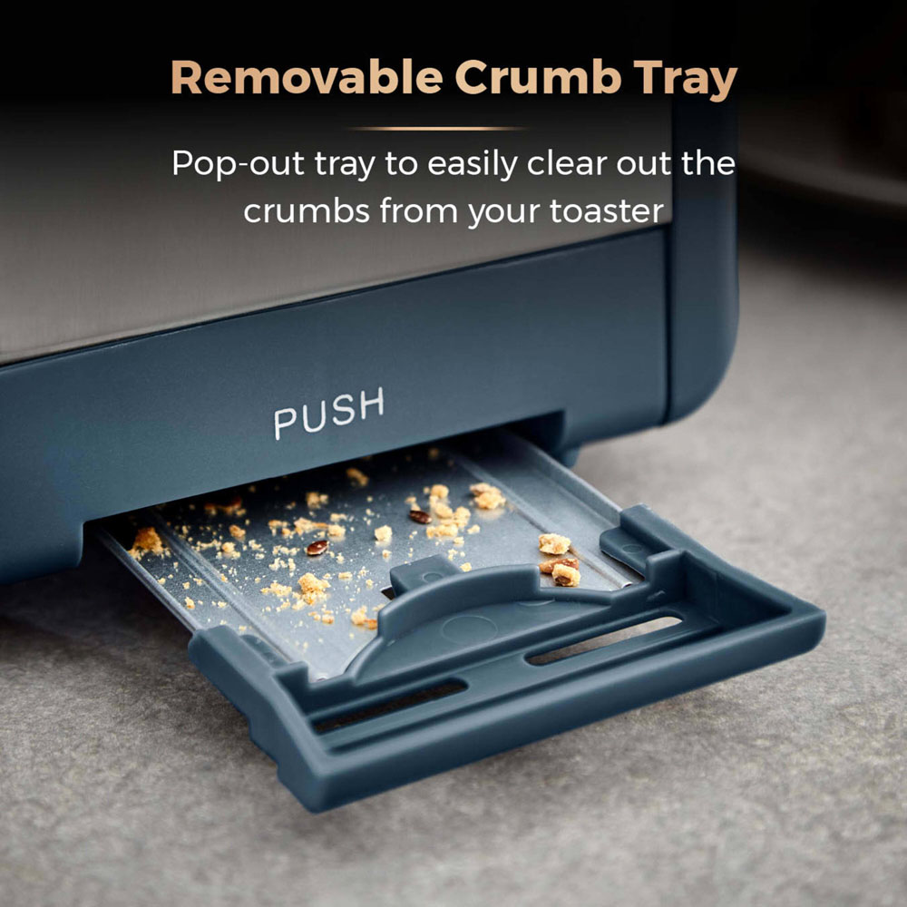 Tower Cavaletto T20036MNB Midnight Blue 2 Slice Toaster Image 5