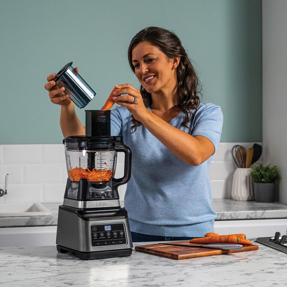 Ninja BN800UK 3-in-1 Black Auto-iQ Food Processor 1200W Image 3