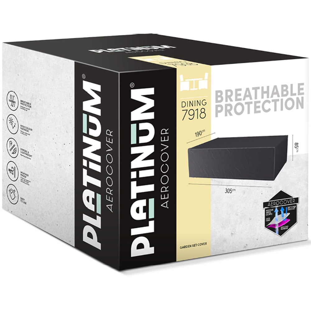 Platinum AeroCover Rectangular Garden Set Cover 85 x 190 x 305cm Image 2