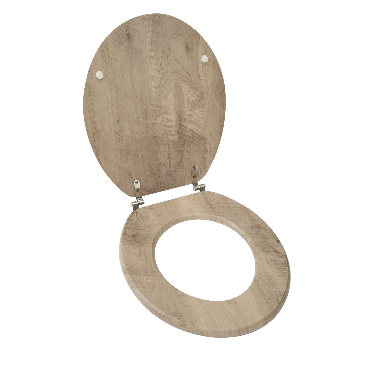Huxley Toilet Seat Brown Image 2