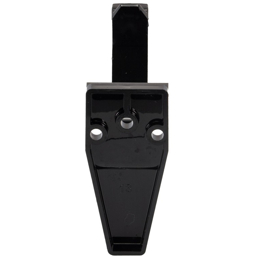 FloPlast Square Gutter Fascia Bracket Black 114mm Image 4
