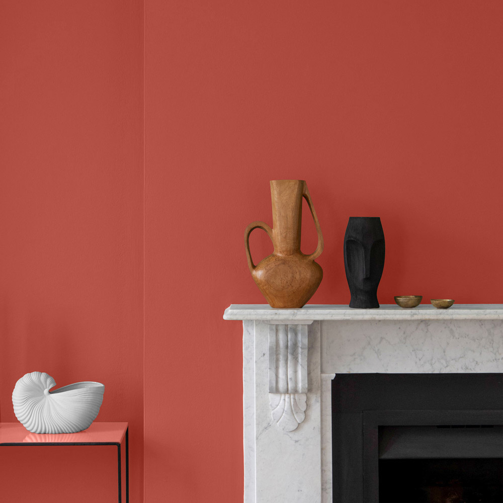 Craig & Rose Walls and Ceilings Oriental Red Chalky Emulsion Paint 5L Image 4