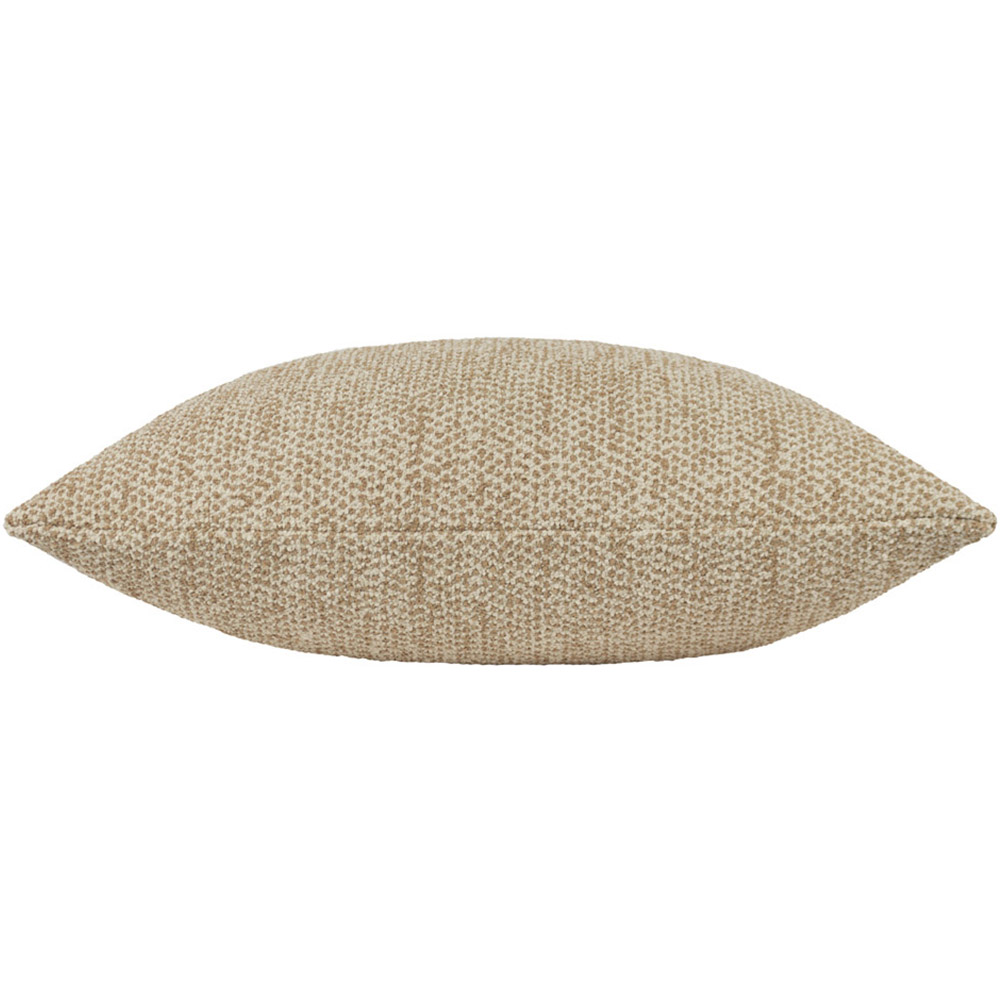 Hoem Tiona Nougat and Toffee Woven Jacquard Cushion Image 3