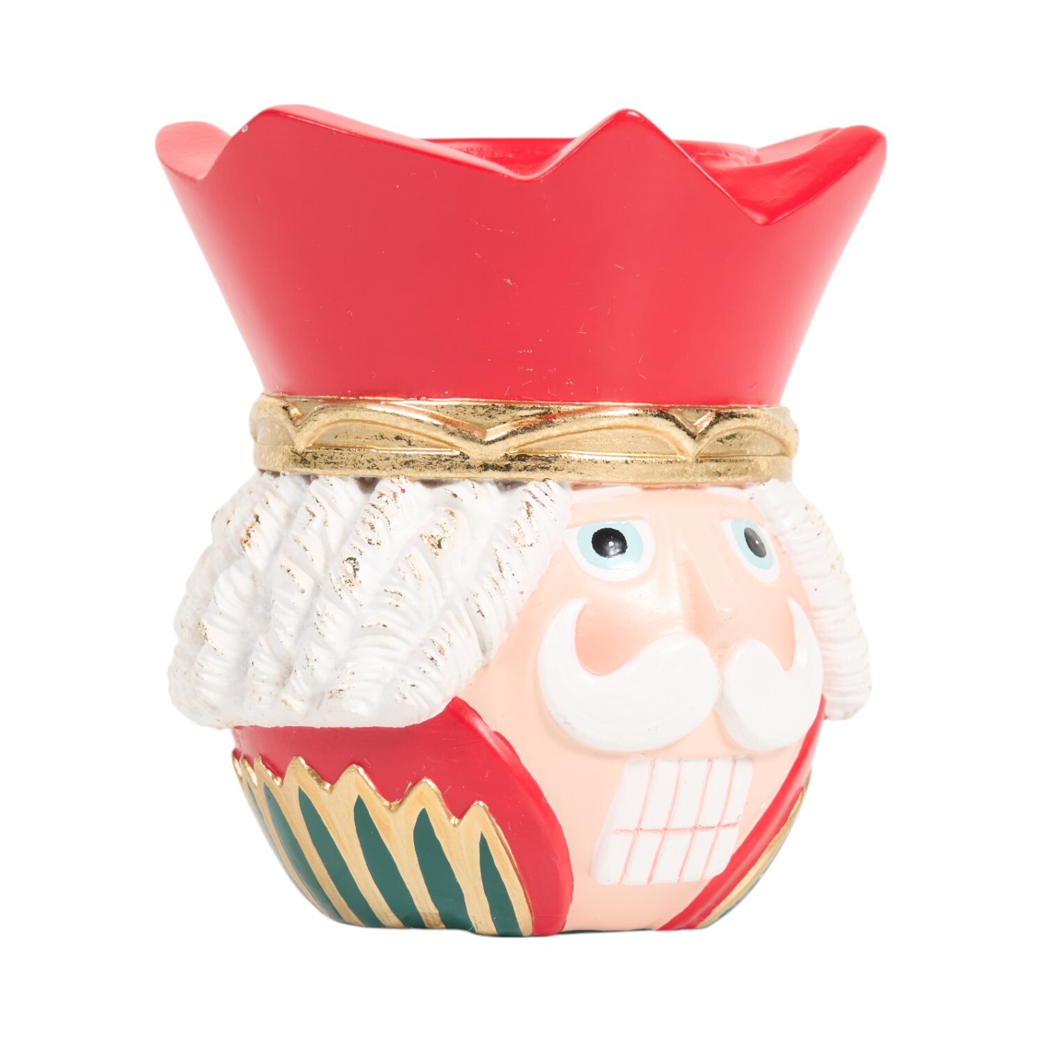 Set of 3 Nutcracker Tealight Holders Multicolour Image 8