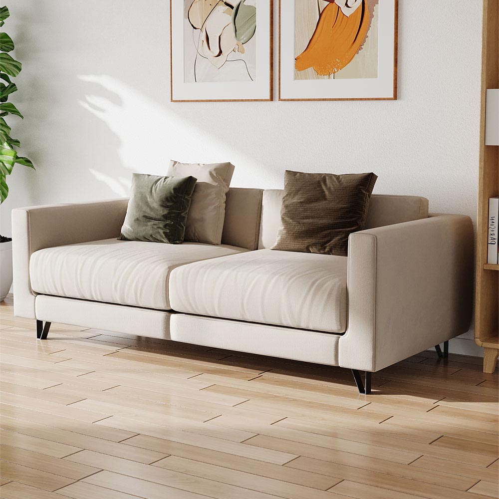 Living and Home 4 Pack Black Metal Trapezoid Furniture Legs 10cm Image 8