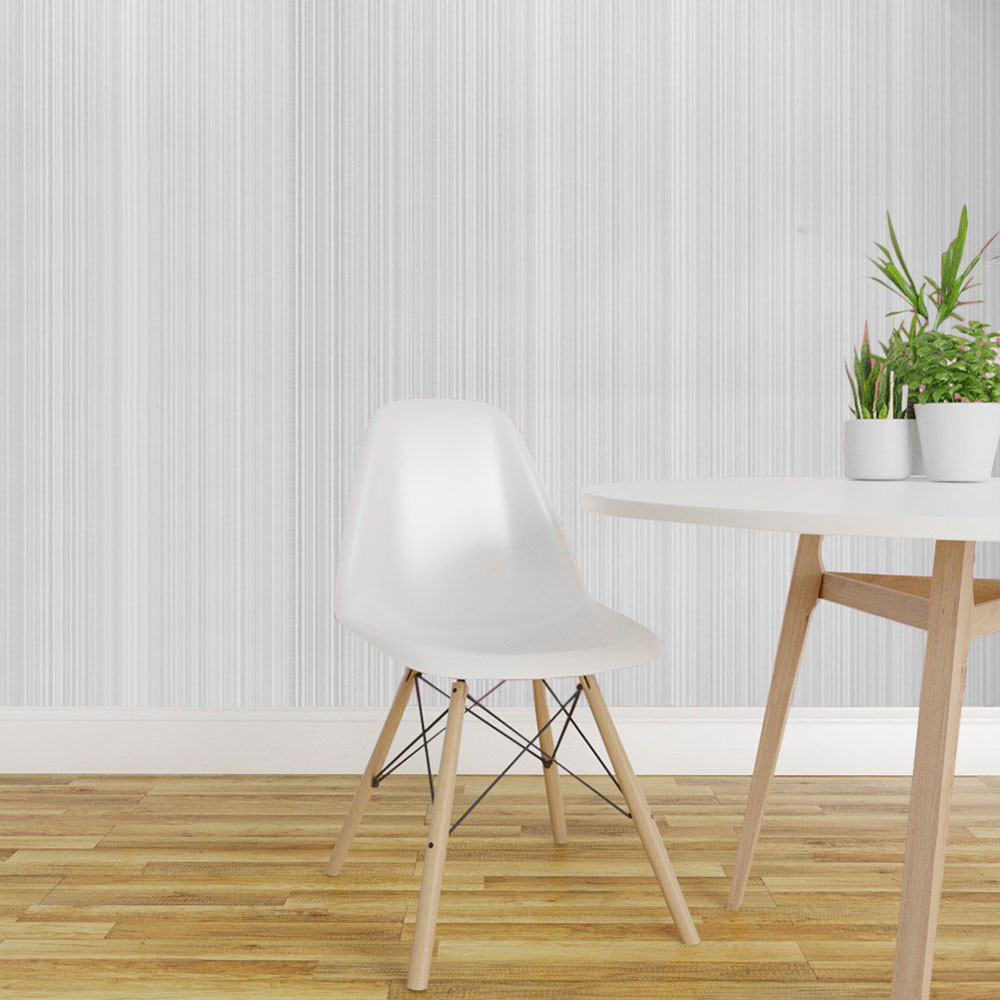 Living and Home Embossed Non-Woven Grey Wallpaper Image 6