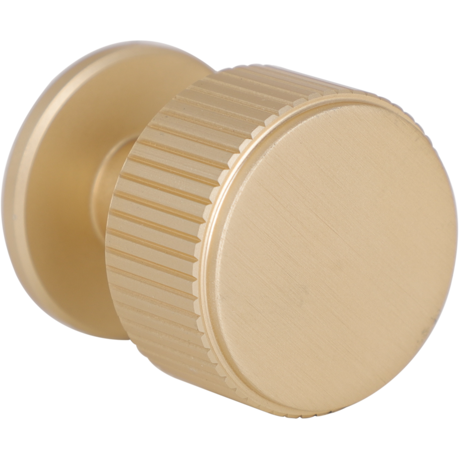 Pack of 4 Frankfurt Linear Cabinet Knobs Brushed Brass Image 2