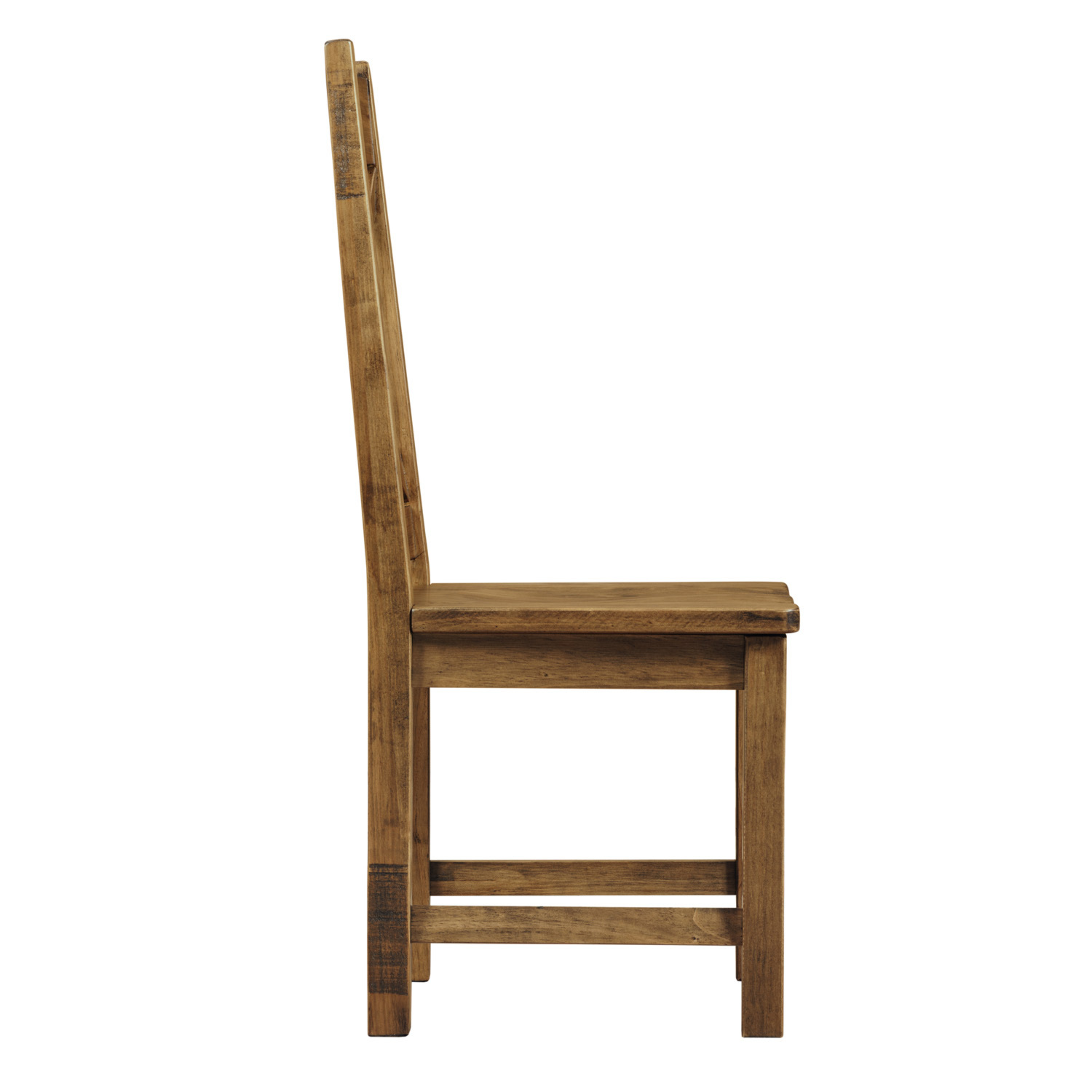 Pair of Cotswold Rustic Dining Chairs Image 5