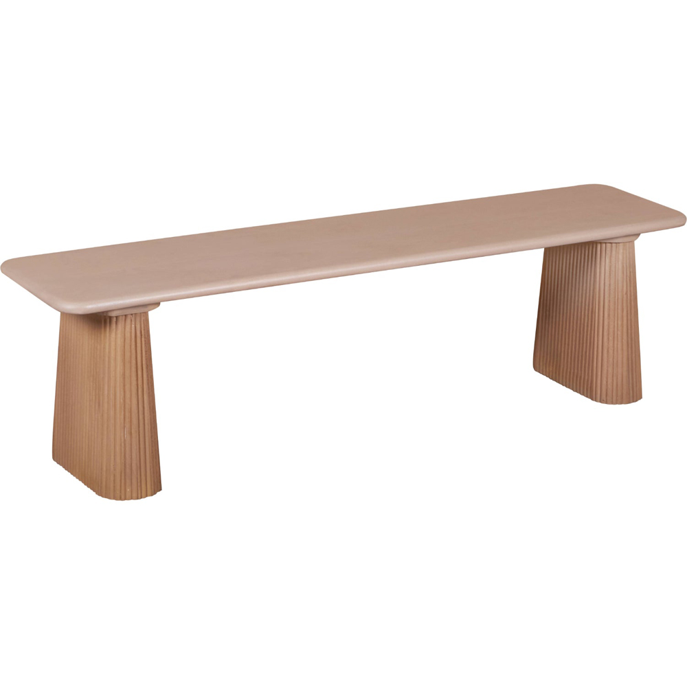 IH Design Jodhpur 2 Seater Solid Wood Dining Bench Image 3