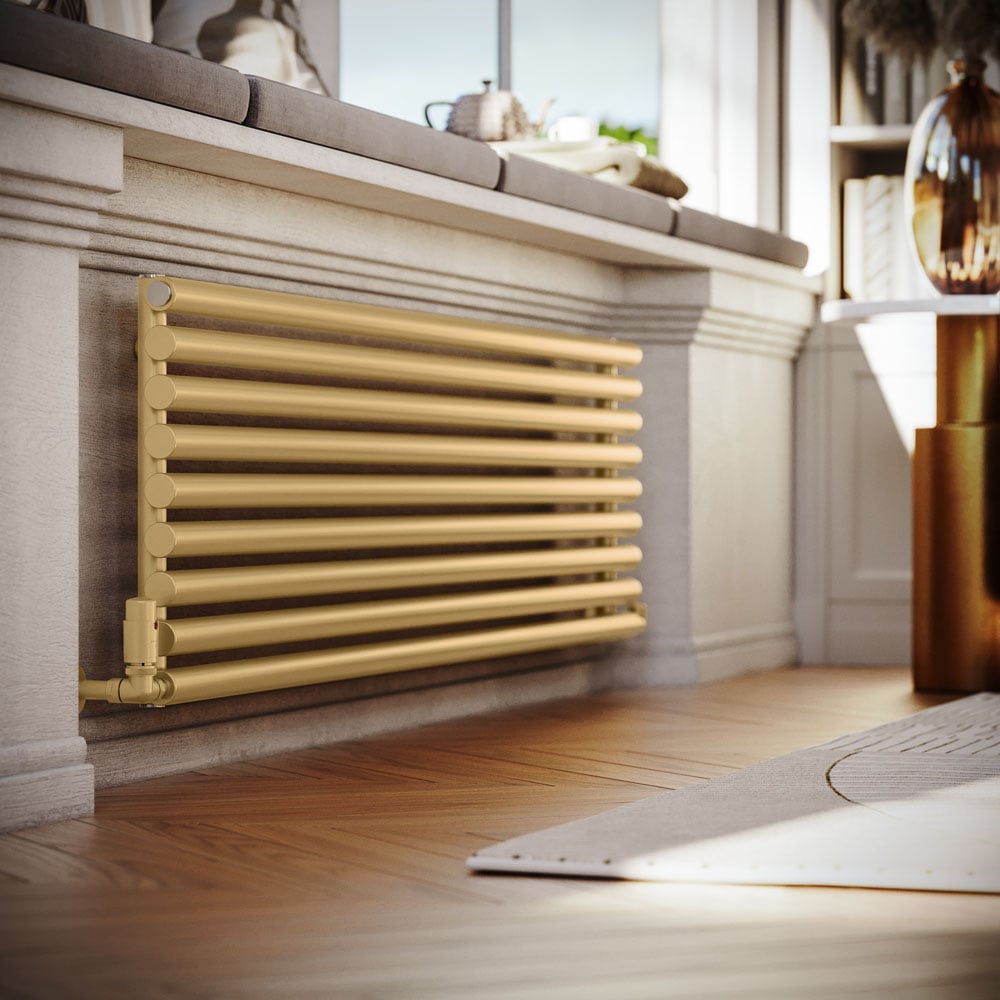 Terma Rolo Room 3516 BTU Brass Radiator 1800 x 480mm Image 8