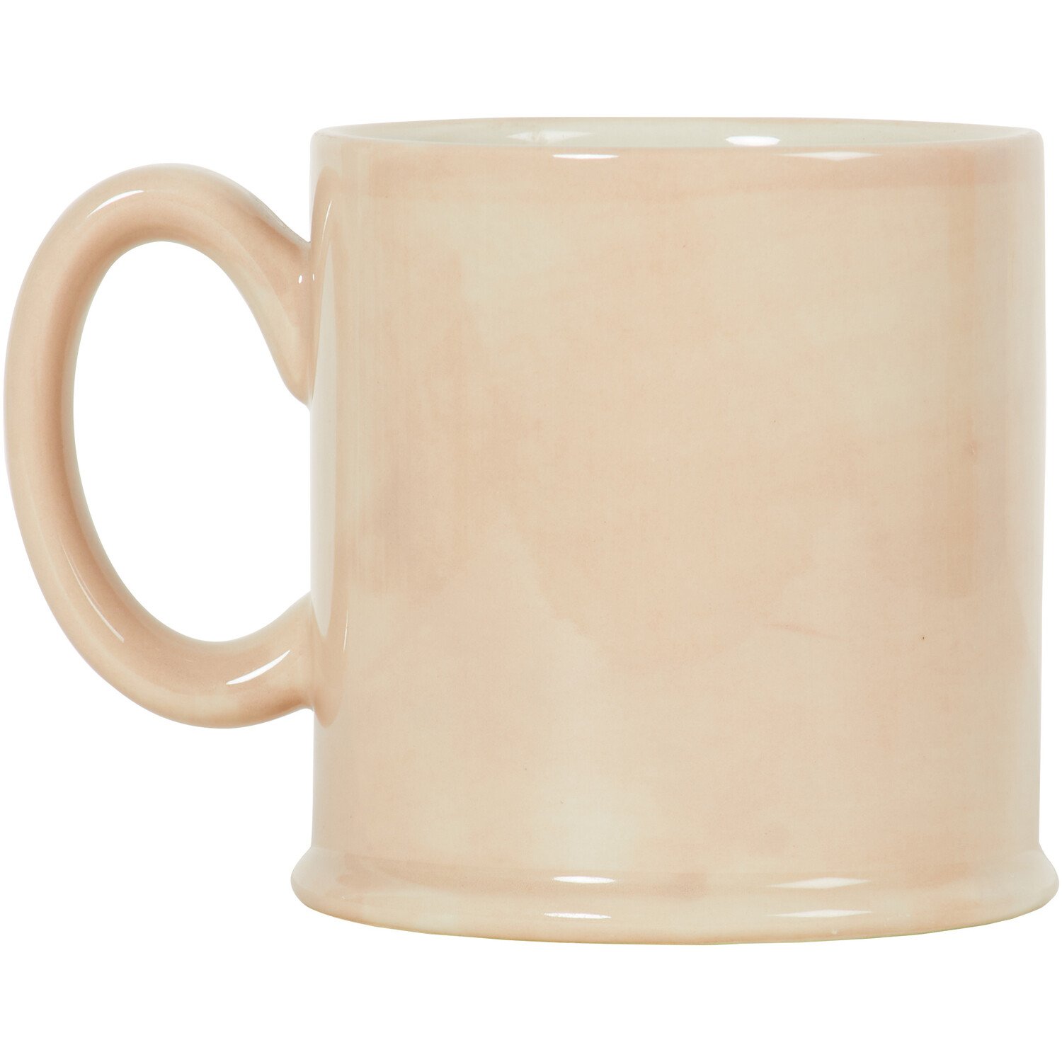 Tankard Embossed Highland Cow Mug - Peach Image 2
