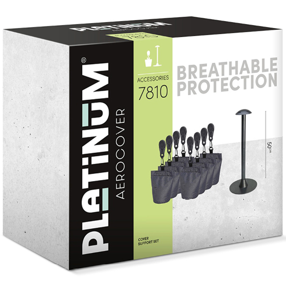 Platinum AeroCover Sandbag and Support Pole Cover Set of 8 Image 2