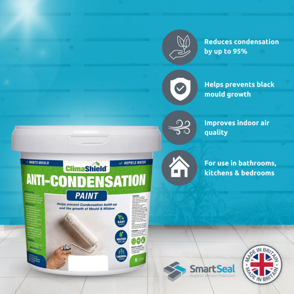 SmartSeal Wessex Stone Anti-Condensation Paint 2.5L Image 4