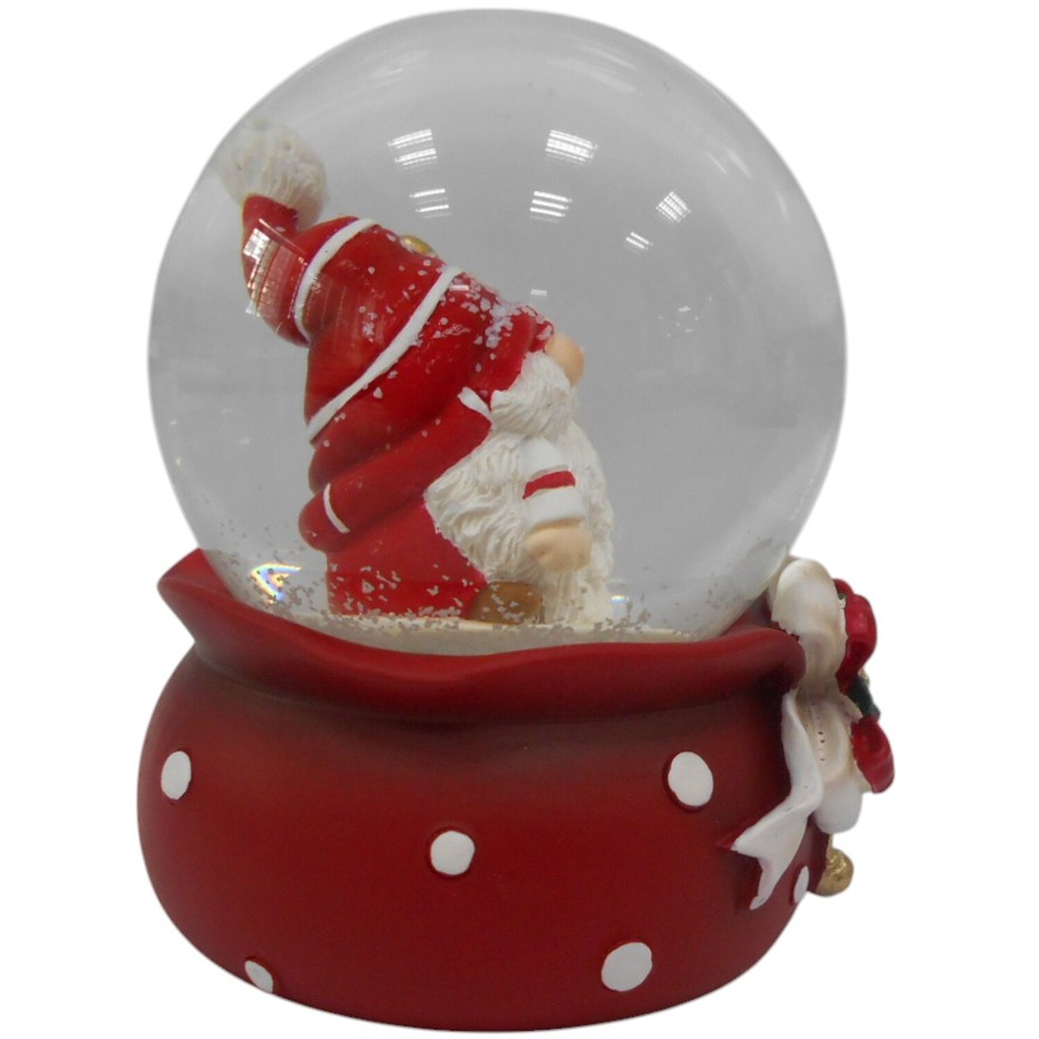 Festive Gonk Snow Globe Red Image 8