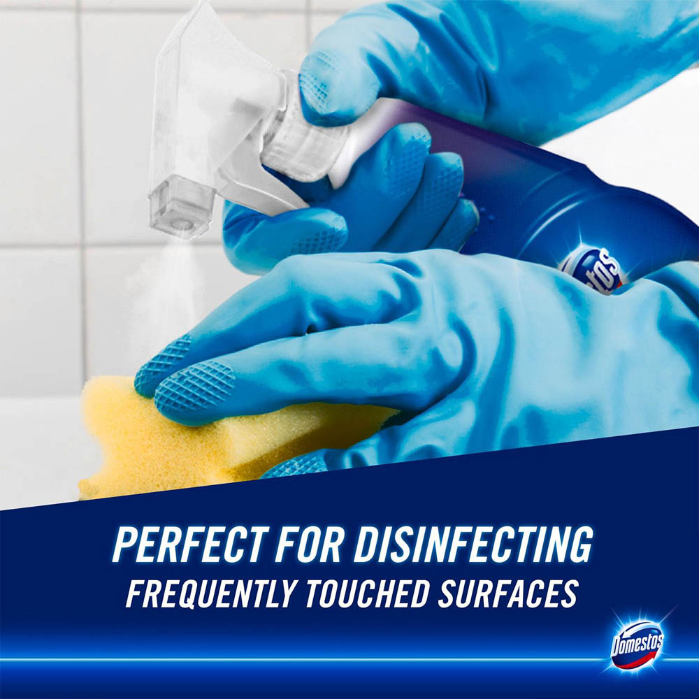 Domestos Multipurpose Bleach Surface Cleaner Disinfectant Spray 700ml 12 Pack Image 3