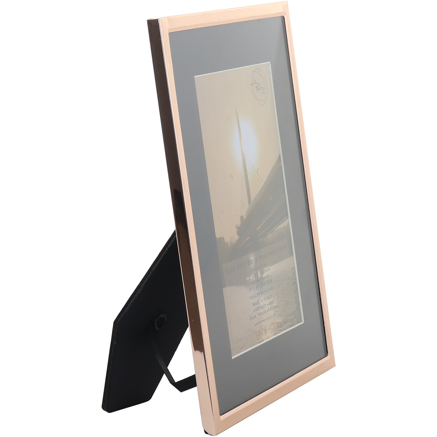 Metallic Mounted Frame - Rose Gold / 6x4in Image 2