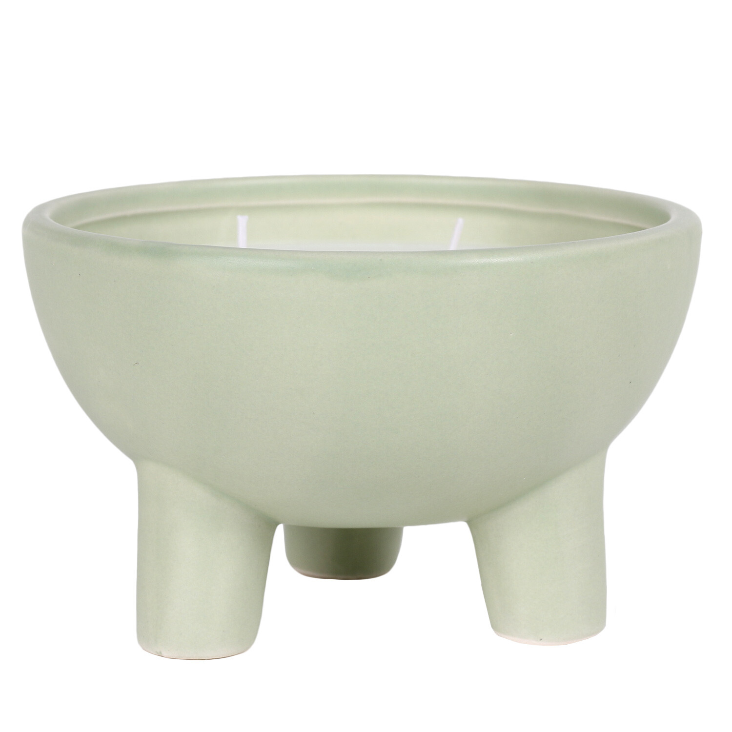 Amber &amp; Vetiver Footed Candle Image 4